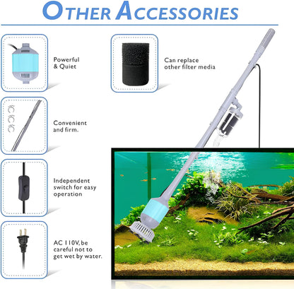 Vapurex 360GPH Electric Aquarium Cleaner